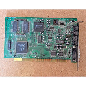 Vintage Creative Soundblaster CT4500 AWE64 ISA Sound Audio Card PC 90s 1997